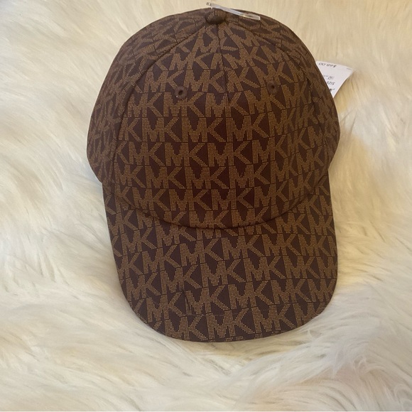 MICHAEL Michael Kors Signature Logo Baseball Hat / Cap - NWT - Picture 3 of 11